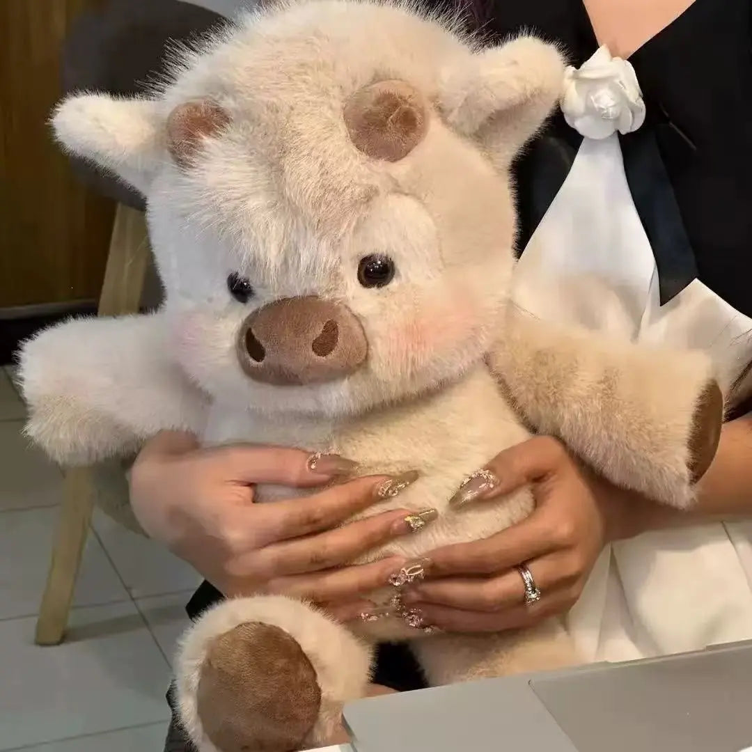 Cute Animal Plush Toys with Cow, Bunny and Panda Designs [YQT:AS-261004-008:4da2854abfe6c576]