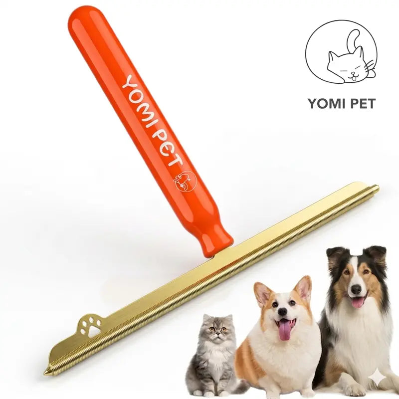 YOMI PET Reusable Pet Hair Remover Brush for Carpets and Car Mats [YQT:AS-261006-001:0671a22cb8e4d691]