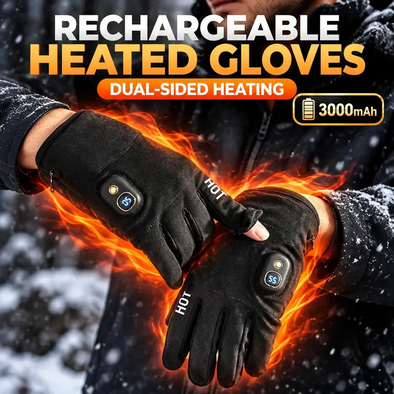 Rechargeable Heated Gloves with Adjustable Heat and Flip-Back Fingertips for Cold Weather [YQT:AS-261010-003:4fd56e7d4b55de62]