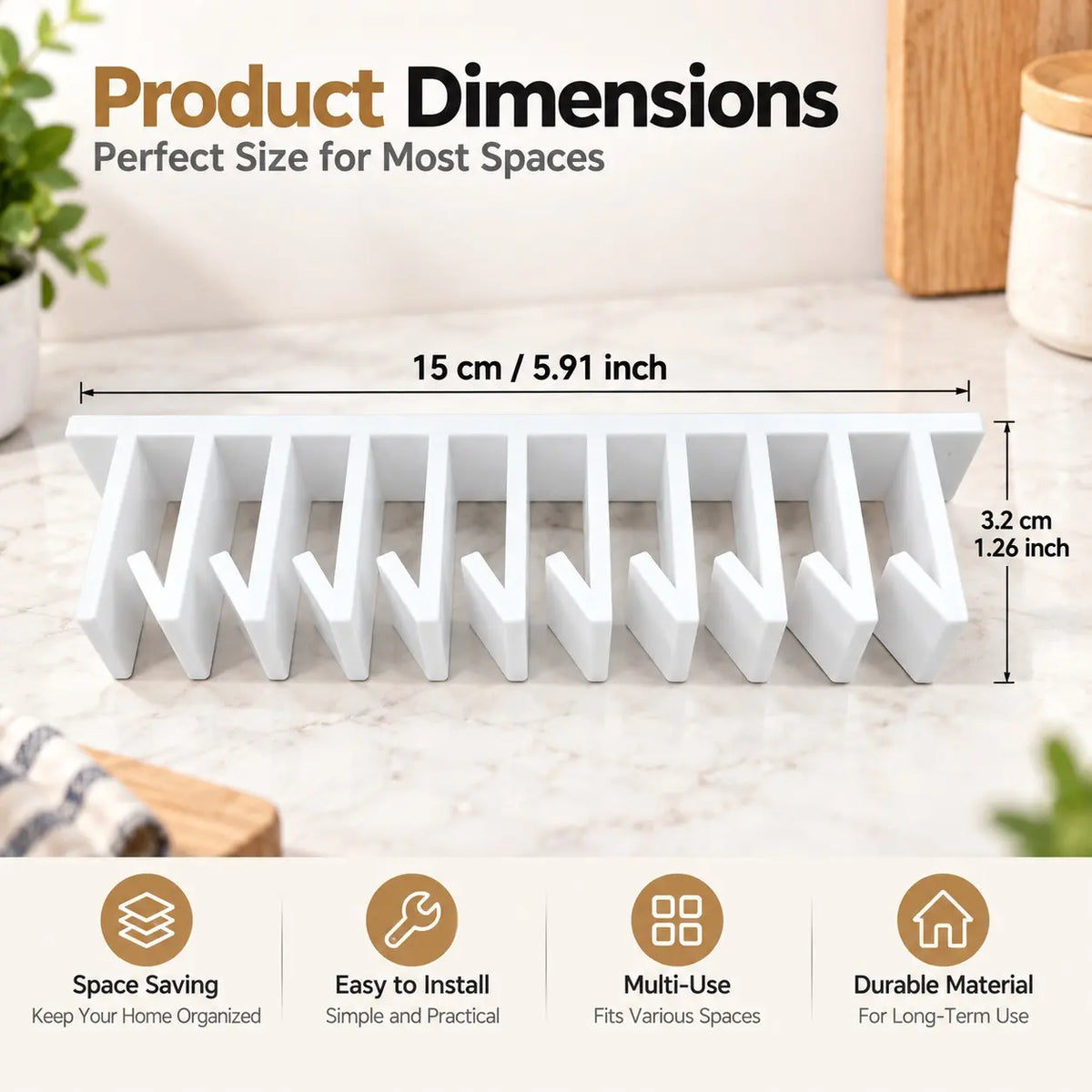 Hanging Kitchen Lid Organizer Rack with Individual Dividers for Cabinet Storage [YQT:AS-261008-004:6f06c6ea52eb60fa]
