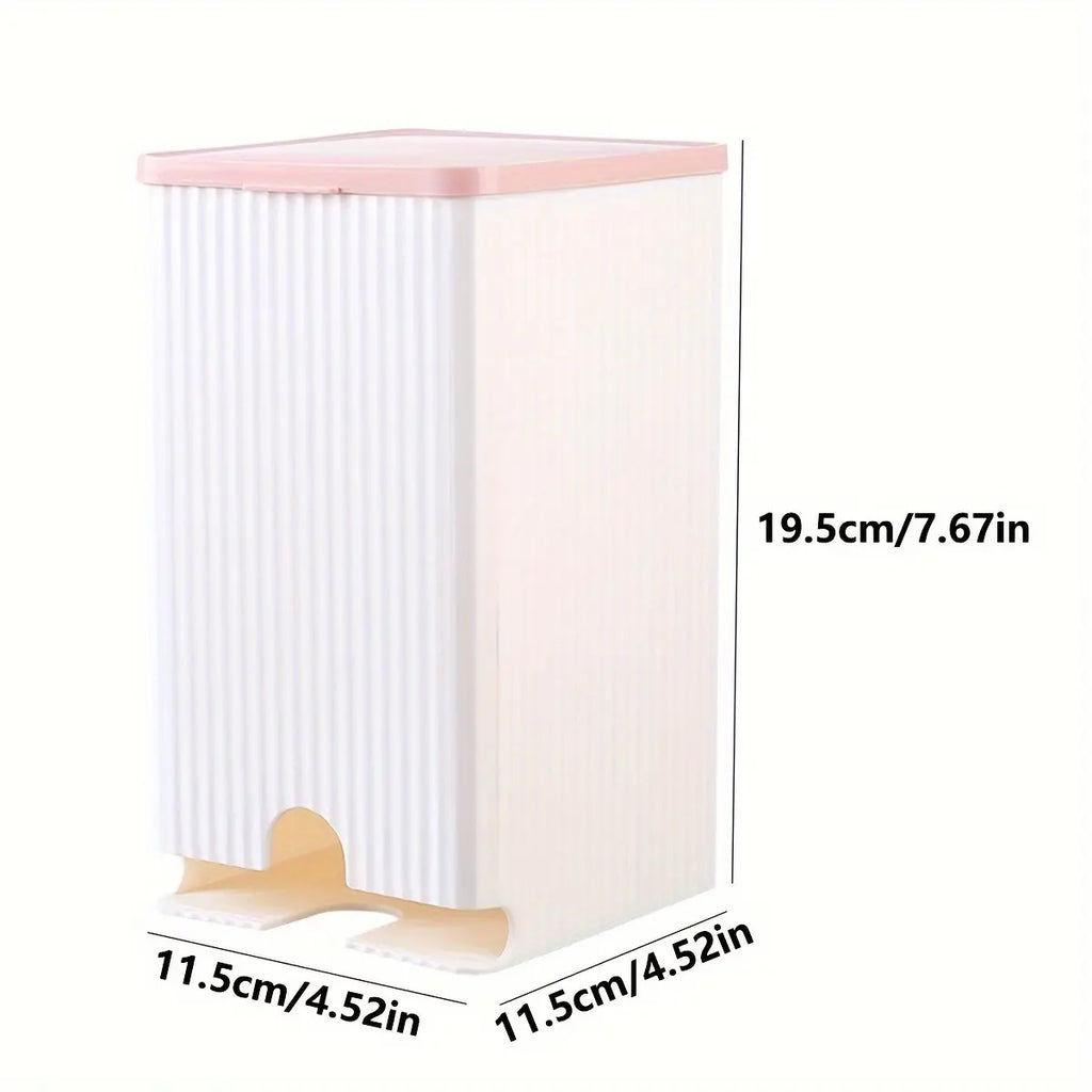Wall-Mounted Sanitary Napkin Storage Box with Pastel Lid and Bottom Opening [YQT:AS-261008-006:6359c9accf4b72bd]