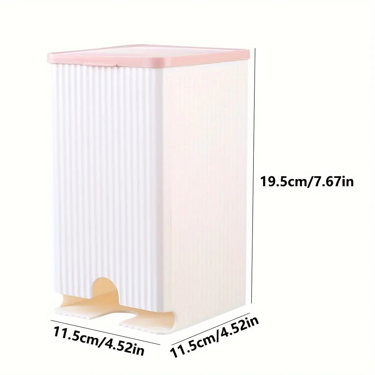 Wall-Mounted Sanitary Napkin Storage Box with Pastel Lid and Bottom Opening [YQT:AS-261008-006:6359c9accf4b72bd]