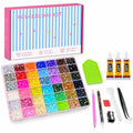 Round Glitter Rhinestone Bedazzling Kit for Nail Art and DIY Crafts [YQT:ULO-260920-004:aaedbfe35c079f3b]