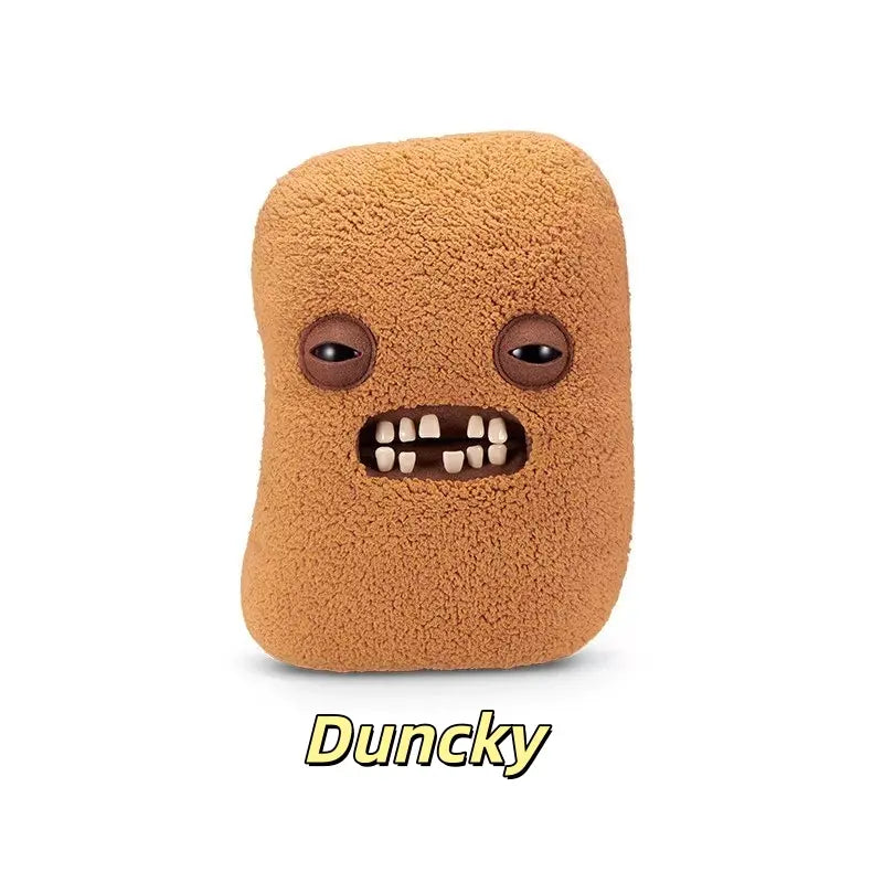 Chicken Nugget Monster Plush Toy with Quirky Faces and Toothy Grins [YQT:AS-261006-005:0468ec16f82bd2bf]