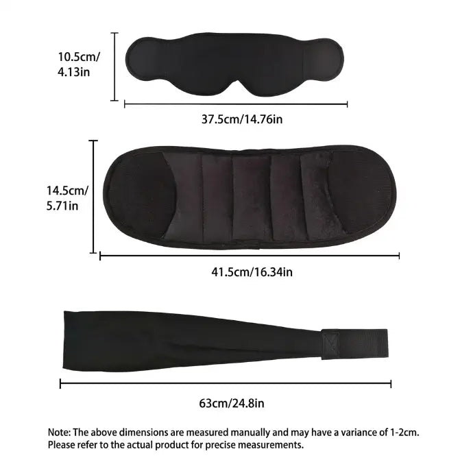 Airplane Travel Sleep Support Set with Eye Mask and Body Sling [YQT:AS-261006-003:78bc535dd35c4756]