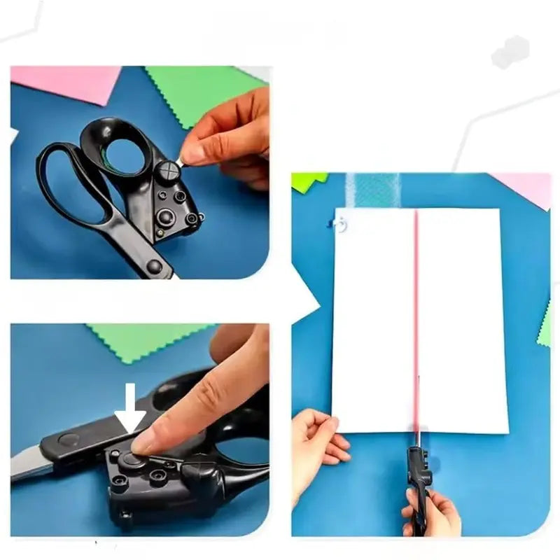 Laser Guide Tailor Scissors with Stainless Steel Blades for Sewing and Crafts [YQT:AS-260929-001:858bc01e6f57ac62]