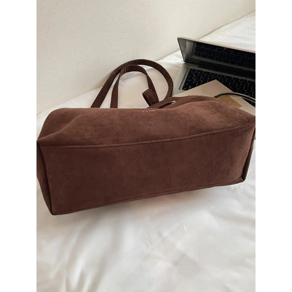 Women's Retro Drawstring Tote Bag with Double Shoulder Straps and Interior Pocket [YQT:ULO-260918-002:2715ceb0e2bdb6e9]