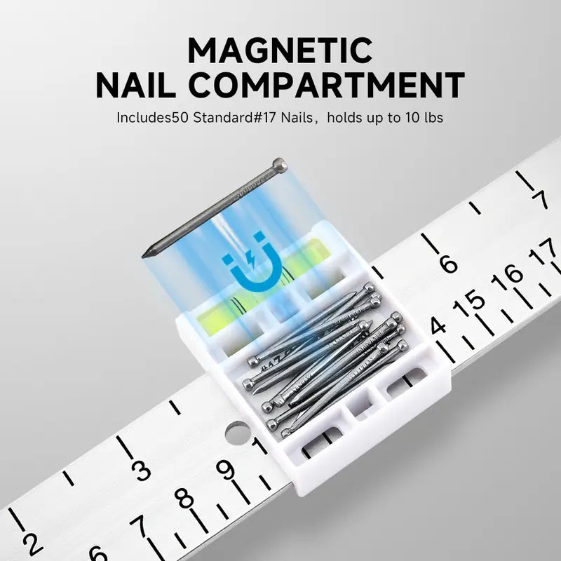 Adjustable Picture Hanging Tool with Bubble Level and Inch and Centimeter Ruler [YQT:AS-261006-009:cdf30096f56a2bb0]