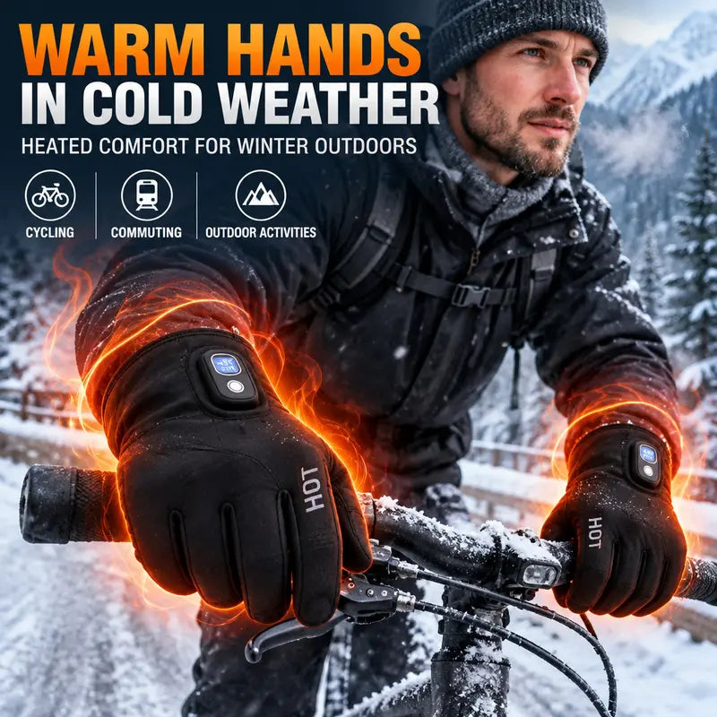 Rechargeable Heated Gloves with Adjustable Heat and Flip-Back Fingertips for Cold Weather [YQT:AS-261010-003:8fb2f3dc639cc3e0]