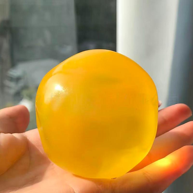 Soft Squeeze Fidget Toy with Rounded Shape in Translucent and Pearl Colors [YQT:AS-261006-006:74772484d04fd81b]