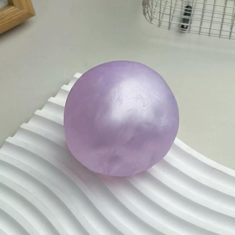 Soft Squeeze Fidget Toy with Rounded Shape in Translucent and Pearl Colors [YQT:AS-261006-006:f4304d96ac72e45e]